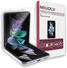 2PCS Screen Protector for Galaxy Z Flip 4 Hydrogel Film Soft EPU Full Covered picture