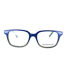 Andrew Andrew T0 2005 5945 Eyeglasses Blue Full Rim Frames 50-17-140 picture