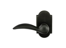 EMTEK 7108DLHMB Passage Leverset Sandcast Bronze Durango Lever #1 Rosette Bronze picture