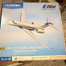 E-Flite UMX Citation Longitude Ultra Micro Electric Twin 30mm EDF Jet BNF picture