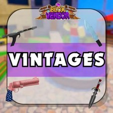 Murder Mystery 2 MM2 Vintage Bundle Godly Knifes and Guns picture