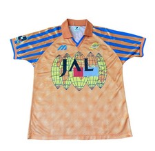 Vintage Mizuno Shimizu S-Pulse 1994/96 Home Football Kit (L) picture