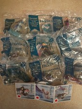 2019 McDonald's Disney Frozen II Happy Meal Toys Complete Set of 9 NIP w/Sticker picture