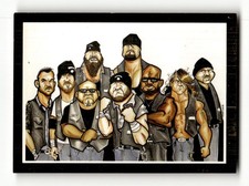 2013 TriStar TNA Impact Glory Aces and Eights #100 Original Art #/5 picture