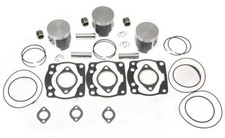 1998 Polaris 700 XCR SPI Pistons Bearings Gaskets Top End Rebuild Kit 66.60mm picture