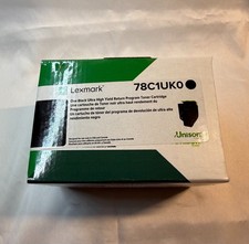 **GENUINE - NEW - SEALED** Lexmark 78C1UK0 Ultra High Yield black original toner picture