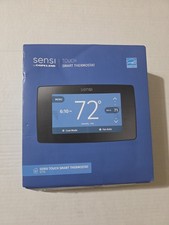 Emerson Sensi Touch ST75 Smart WiFi Thermostat Black Open Box picture