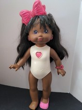 Mattel PJ Sparkles Starbrite Doll 16 In Dark Complexion 1988 Vintage Non Working picture