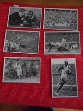 Jesse OWENS - 6 un-used original b/w picture cards from  1936 Olympics in Berlin picture