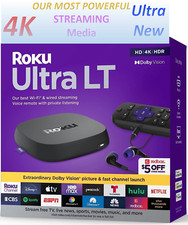 Newest Roku Ultra LT HD/4K/HDR Dolby Vision 4-Core Streaming Media Player Latest picture