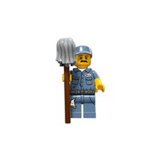 LEGO Series 15 Collectible Minifigures 71011 - Janitor (SEALED) picture