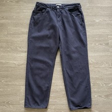 YMC You Must Create Straight Fit Denim Jeans Men's L Gray Tapered 100% Cotton picture