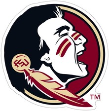 Florida State Seminoles - Die Cut Laminated Vinyl Sticker All Weather Safe 2