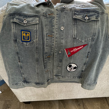 Walt Disney World Vault Collection 50 Mickey Mouse Blue Denim Jacket 3X picture