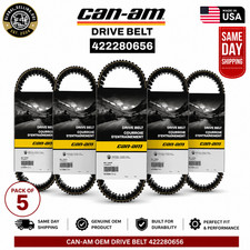 5 Pack Can-Am OEM 422280656 Genuine BRP CVT Drive Belt for Defender Maverick picture