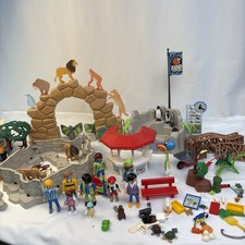 Playmobil Large City Zoo Set 6634 Almost Complete picture
