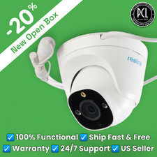 ✅ Reolink 12MP UHD PoE Dome Audio IP Camera Color Night Vision NVC-D12M White ✅ picture