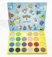 Pokemon x ColourPop 24 Eyeshadow Palette Pallet Town NIB Matte Shimmer Rainbow picture