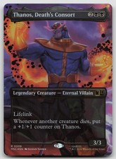 Thanos, Death's Consort (Borderless) 508 MSC MTG Rare Foil NM picture