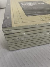 National Brand Premium Analysis Pad 6 Columns Eye-Ease Paper 11x8.5