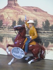 Hartland Cheyenne western rider horse saddle hat gun knife hang tag picture