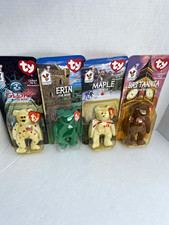Ty Teenie Beanies McDonald's RMHC Sealed Lot of 4 Bears Glory Erin 1998 picture