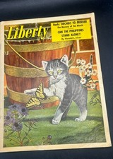 Liberty Magazine July 21, 1945 Very Good Condition picture