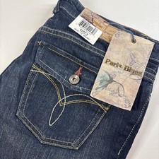 New Paris Blues Y2K 90s Flare Leg Jeans Sz 13 Short Junior  Mid-Rise Stretch picture