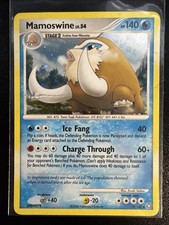 Mamoswine Holo Pokemon Legends Awakened Card 9/146 Heavily Played picture