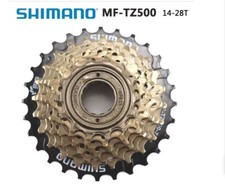 Shimano TZ500 7Speed Cassette Freewheel 14-28T for MTB Road Cycling Bike Update picture