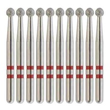 Zirconia Cutting Diamond Burs Z801/018F Ball Round Fine Grit High Speed FG Bur picture