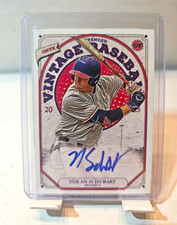 2023 Onyx Vintage Extended Nolan Schubart OANO Blue Ink Auto Autograph picture