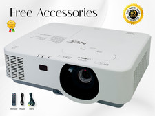 NEC P474W 3LCD Projector 4K 4700 Lumens 2160p Long Lamp Life 20W Speaker HDMI ✅ picture