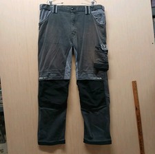 Dickies GDT Premium Cargo Pants Mens Sz 40 X 32 Work Wear Protective Grey Black  picture
