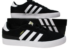 Adidas Busenitz Vulc II Sneakers Skate Suede Shoes Black White Mens Sz 11 picture