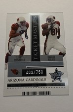 2005 Leaf Rookies & Stars - Ticket Masters Fitzgerald, Boldin 403/750 #TM1 picture