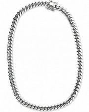 Heavy 121 g Solid .999 Silver Miami Cuban Link Chain 10mm 22in Box Clasp picture