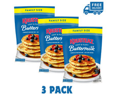 Krusteaz Complete Buttermilk Pancake and Waffle Mix, Light & Flufy, 5 lb, 3 Bags picture