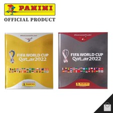 Panini Golden Album + Silver 2022 World Cup Qatar Empty Hardcover Gold FIFA WC picture