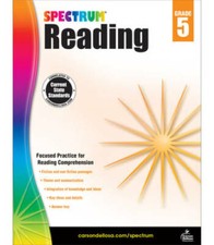 Spectrum Reading Workbook, Grade 5 - Paperback By Spectrum - VERY GOOD picture
