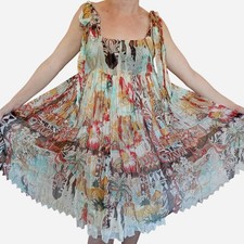 Blumarine Vintage SS2005 Africa Tribal Print Dress IT 42 picture