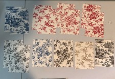 Anna Griffin Toile Papers-14 Card Stock Sheets 5x7” picture
