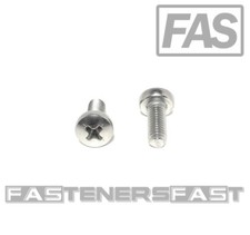 (25) M5-0.8 x12 Stainless Steel Phillips Pan Head Machine Screw DIN7985 A2 M5x12 picture