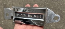 1961 1962 Chevy Impala Bel-Air OEM GM Chrome Bezel Straight Line Tuning Radio picture