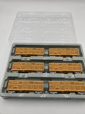Athearn HO Union Pacific Yellow 40' Stock Car 6-Car Set RTR 73229 picture