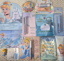 Disney's Cinderella HUGE NEW LOT 12 Pcs Lip Gloss Balm Oil Hand Lotion Bath Bomb picture