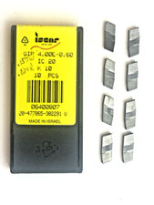 (8) pcs. - ISCAR CUT-GRIP - GIP 4.00E-0.60 IC20 - #6400807 - DOUBLE ENDED - NOS picture