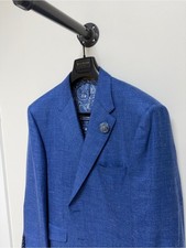 Hickey Freeman New York Men’s Blue Sport Coat Blazer picture