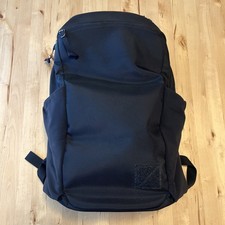 EVERGOODS Civic Half Zip 22L Black Nylon Hiking Backpack Padded Zip 13003d  2024 picture