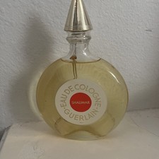 Vintage Guerlain Shalimar 180ml Eau De Cologne French Perfume - New Sealed Rare picture